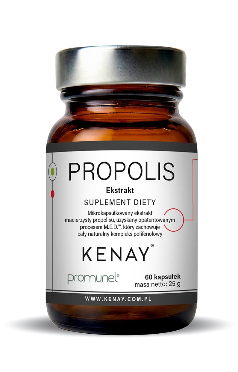 Kenay - Extrato de própolis - 60 cápsulas – embalagem