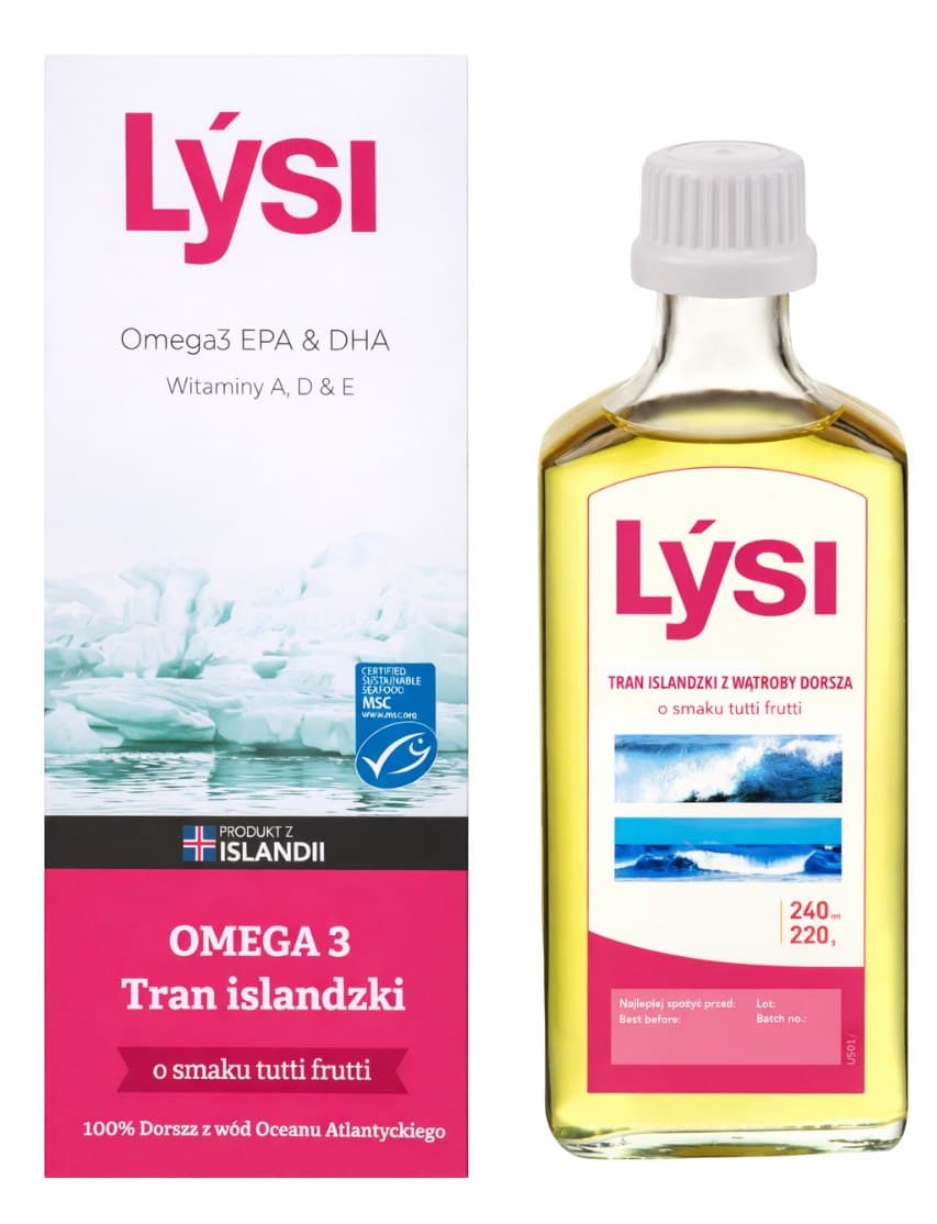 Lysi - Icelandic Cod Liver Oil – Lysi förpackning