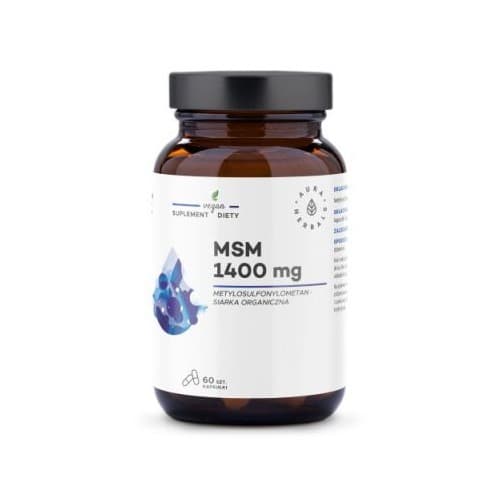 Aura Herbals - MSM - Ledstöd – Aura Herbals confezione