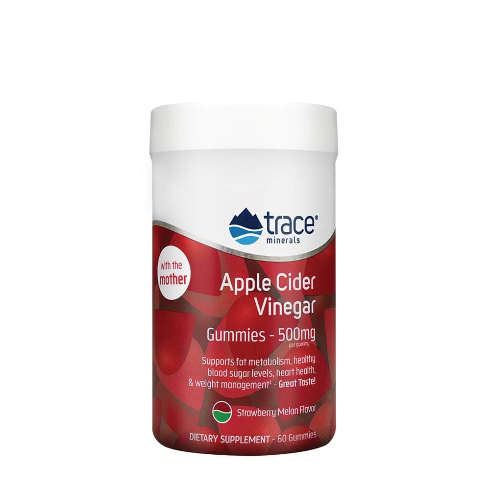 Trace Minerals - Apple Cider Vinegar Gummies - 60 Gummies – Trace Minerals förpackning