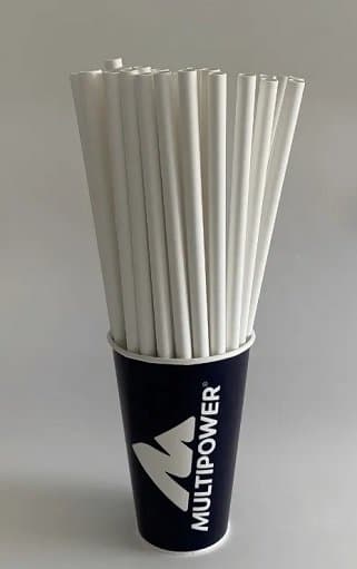 Multipower - Papperssugrör - 500 stycken, 2,0 kg – Multipower förpackning