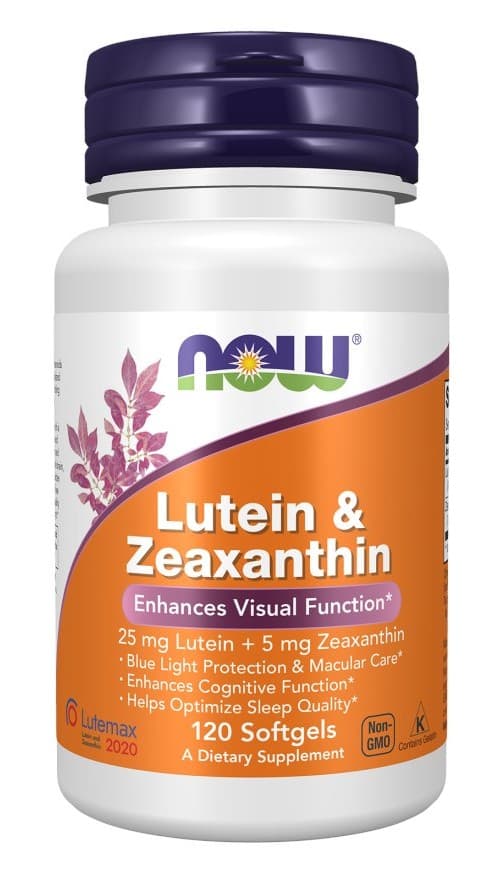 NOW Foods Lutein & Zeaxanthin – NOW Foods emballage