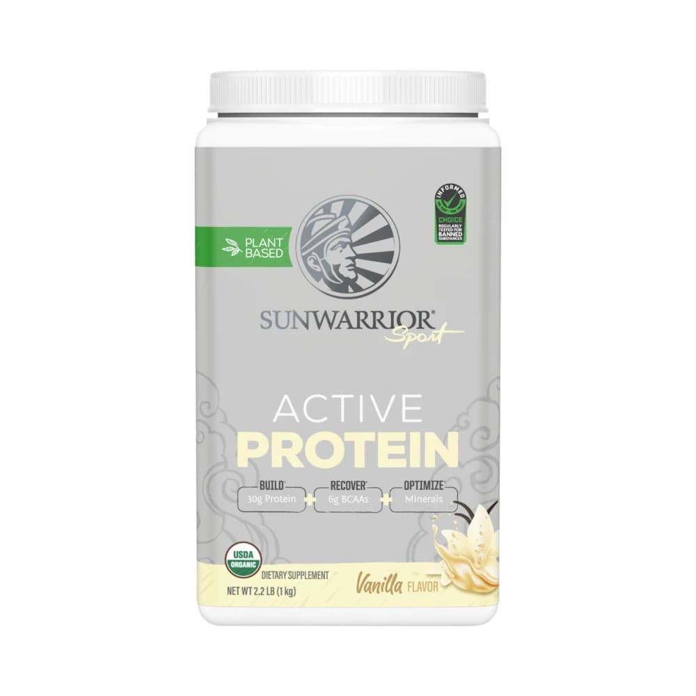 Sunwarrior - Active Protein Organic – Sunwarrior förpackning