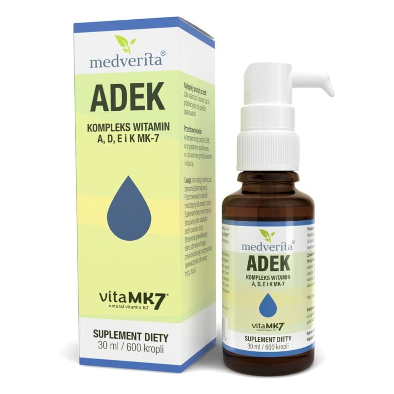 medverita - ADEK Vitamin Complex A, D, E and K MK-7