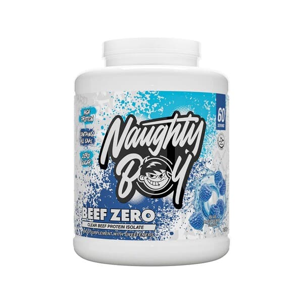 Naughty Boy - Beef Zero - Polvo de proteína de carne de res – Naughty Boy empaque