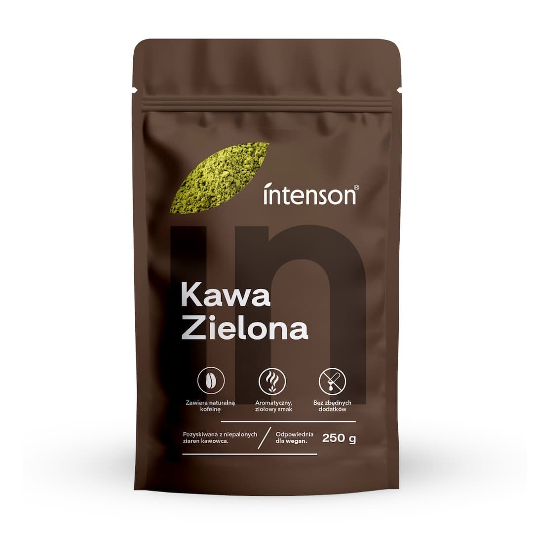 Intenson - Green Coffee - 250g – Intenson förpackning