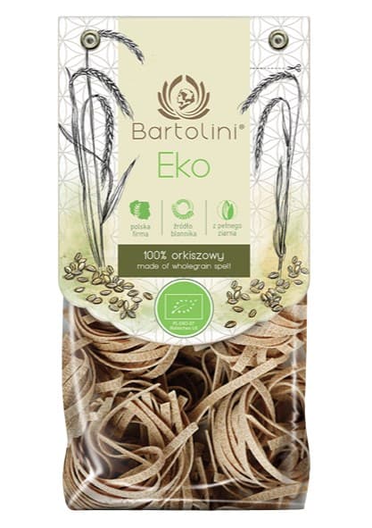 Bartolini - Wholegrain Spelt Pasta Nests (Fettuccine) ORGANIC 250g