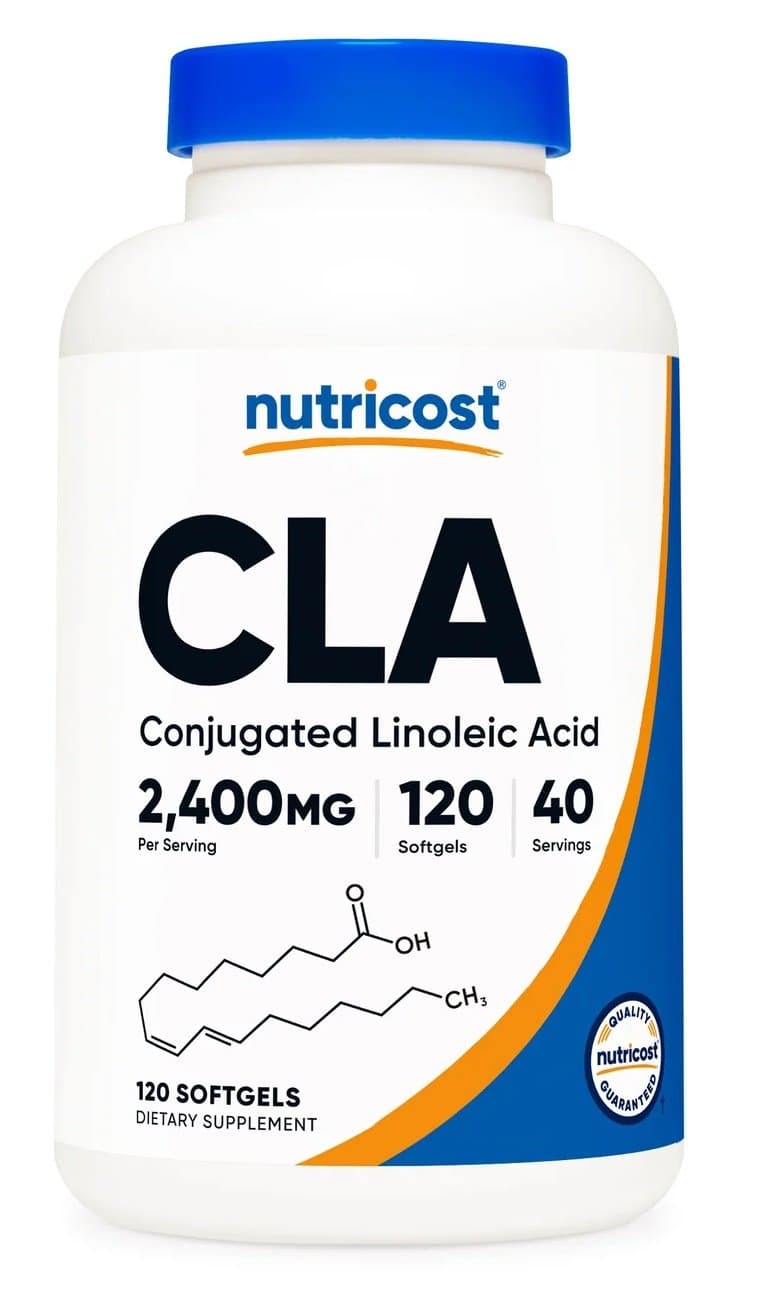 Nutricost - CLA - 120 Cápsulas Blandas – Nutricost empaque