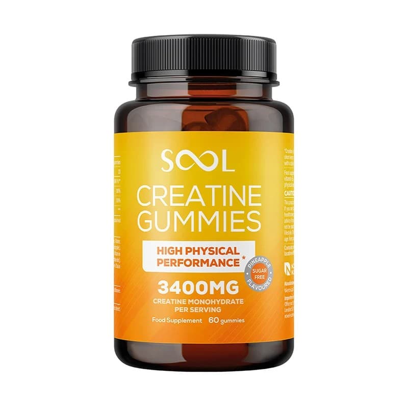 Creatine Gummies 3400mg 60 Pieces