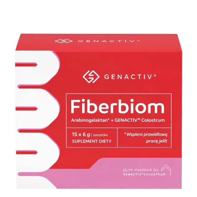 Genactiv - Fiberbiom - Fordøjelsesfiberstøtte – Genactiv emballage