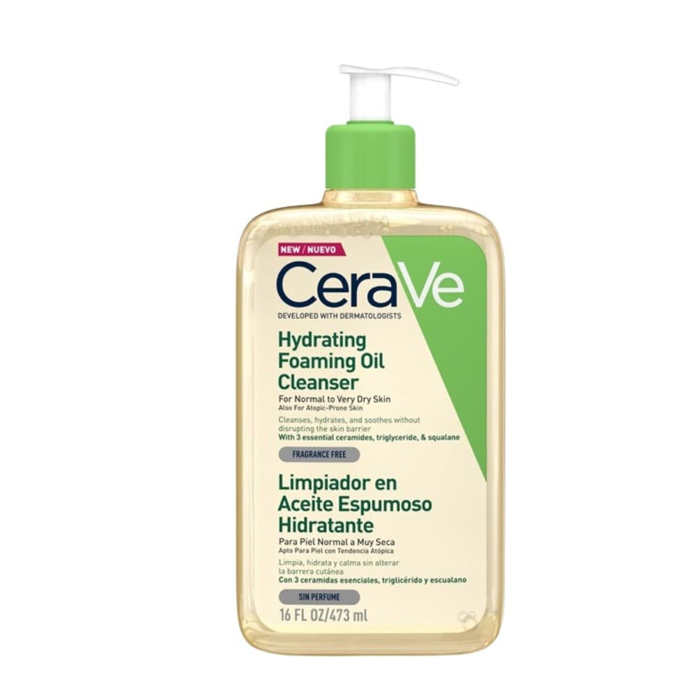 CeraVe - Hydraterende schuimende reinigingsolie 473 ml – CeraVe verpakking