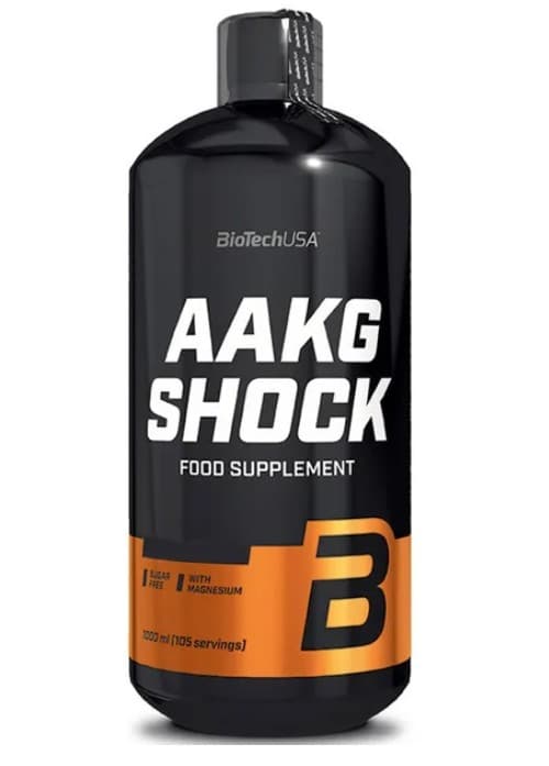 BioTechUSA - AAKG Shock - Wydolność argininy – BioTechUSA opakowanie