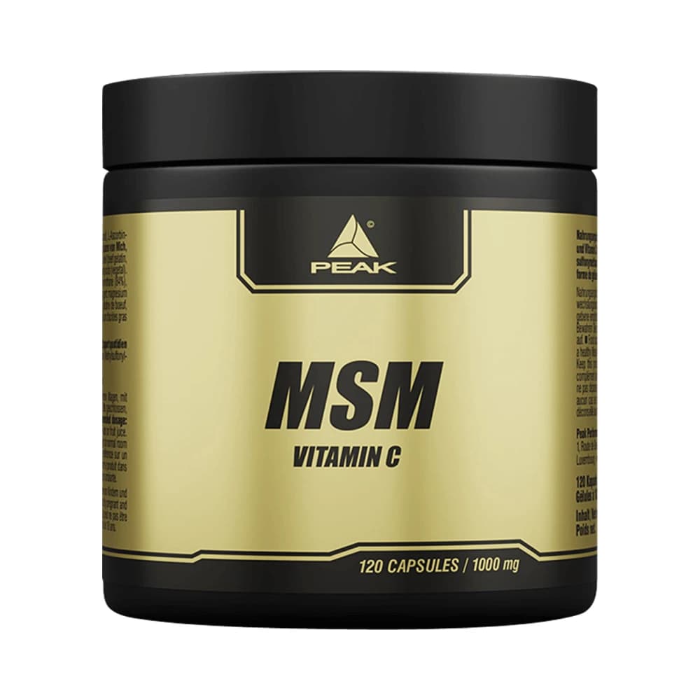 Peak - MSM + Vitamin C - 120 capsules