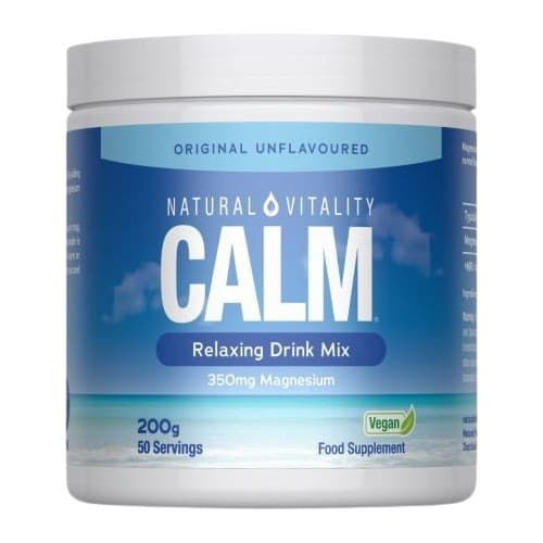 Natural Vitality - Calm Relaxing Drink Mix – Natural Vitality förpackning