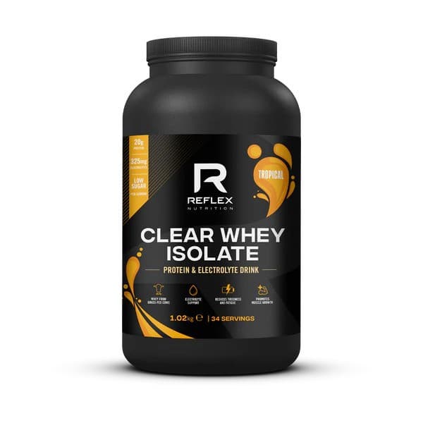 Reflex Nutrition - Clear Whey Isolate – Reflex Nutrition opakowanie