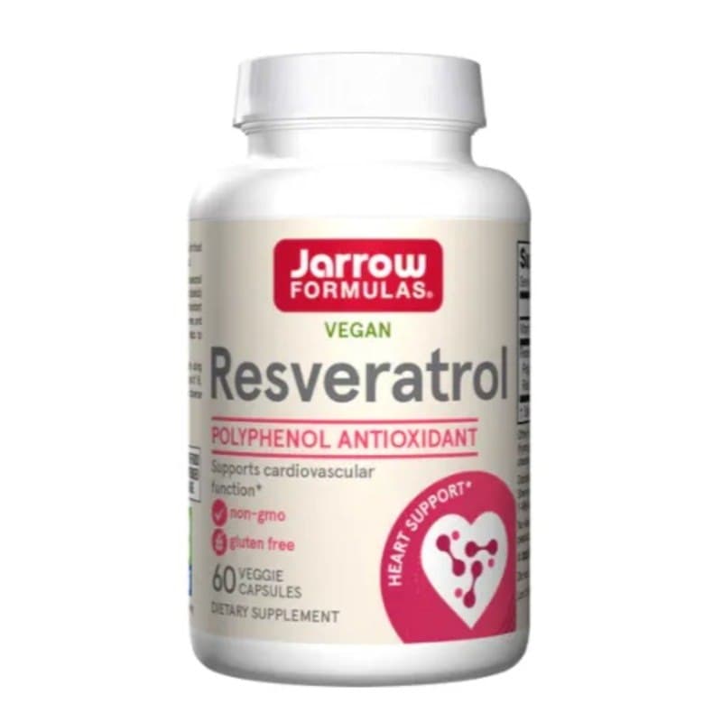 Jarrow Formulas - Resveratrol 100mg – Jarrow Formulas förpackning