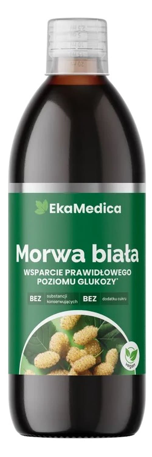 Eka Medica - White Mulberry - 500ml – Eka Medica förpackning