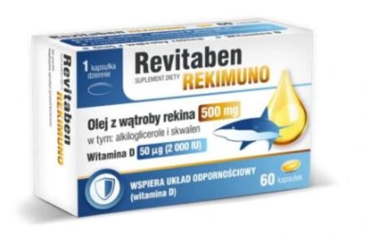 Nord Farm Revitaben Rekimuno 60 Kapseln – Nord Farm Verpackung