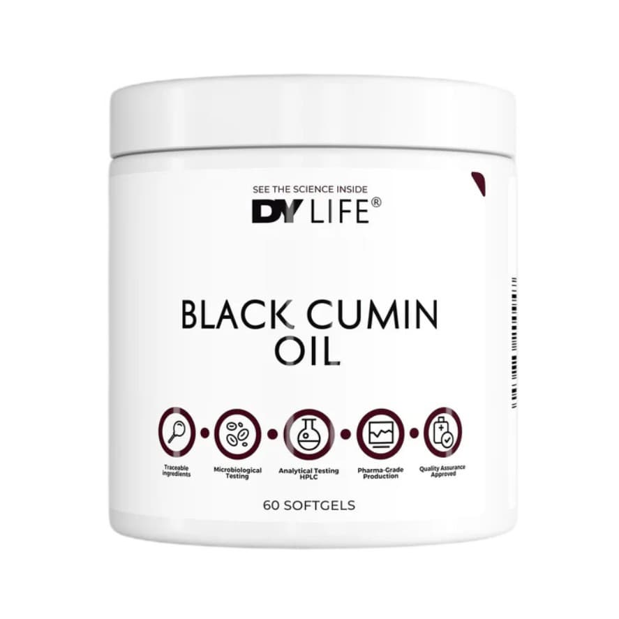 DY LIFE - Black Cumin Oil - 60 softgels – DY LIFE packaging