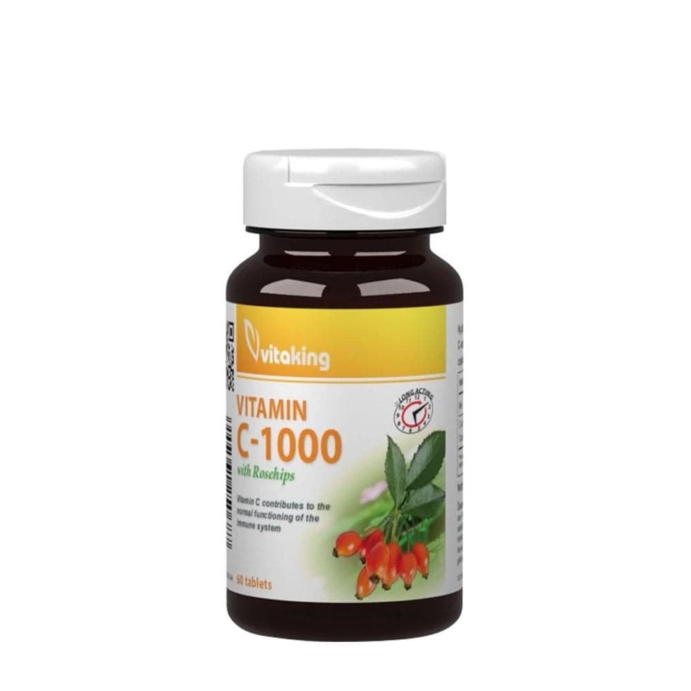 Vitaking Vitamin C Tidsfrisättning med Hagtorn – Vitaking confezione