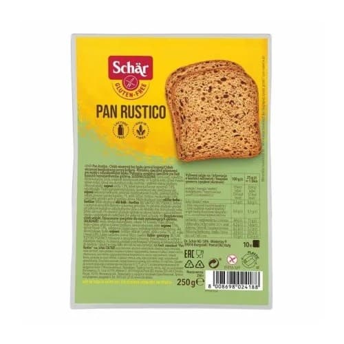 Schar Chleb Pan Multigrano wieloziarnisty 250 g – Schär opakowanie