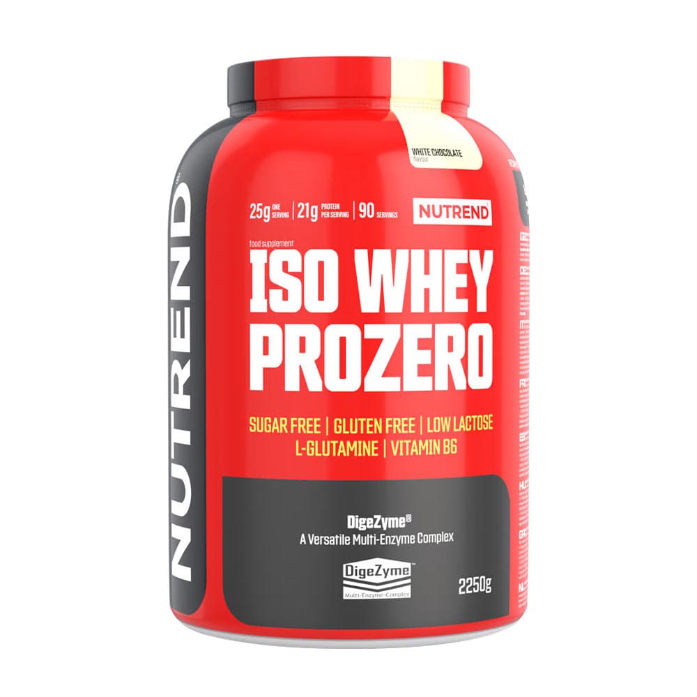 Nutrend - Iso Whey Prozero – Nutrend packaging