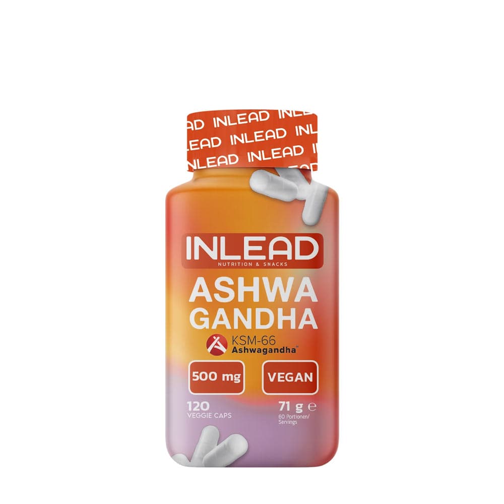 INLEAD Nutrition - Ashwagandha KSM-66 - 120 capsule – confezione
