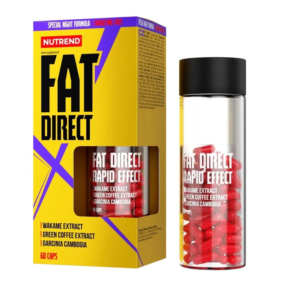 Nutrend - Fat Direct - 60 kapslar – förpackning