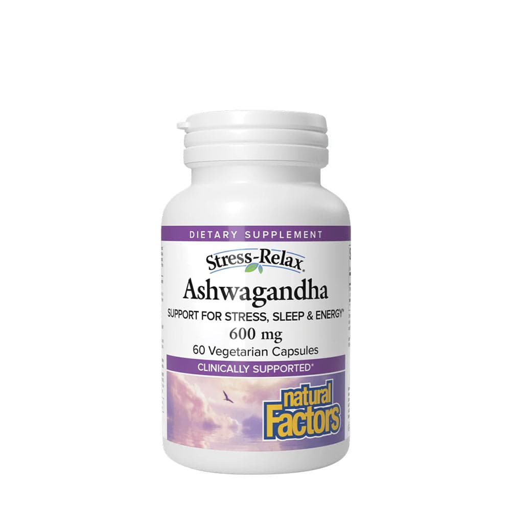 Natural Factors - Stress-Relax Ashwagandha – Natural Factors empaque