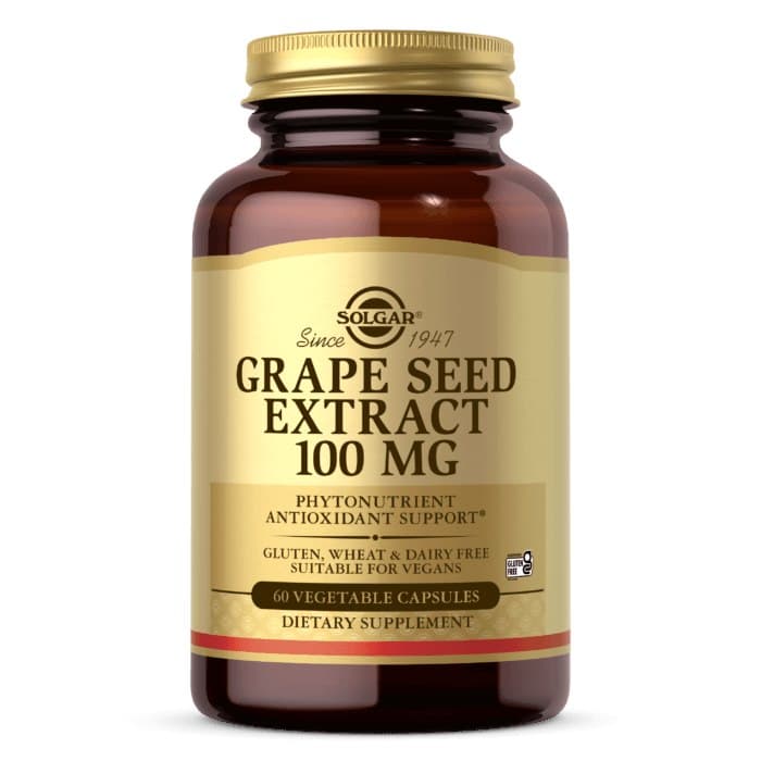 Solgar - Grape Seed Extract - 60 Vegetable Caps