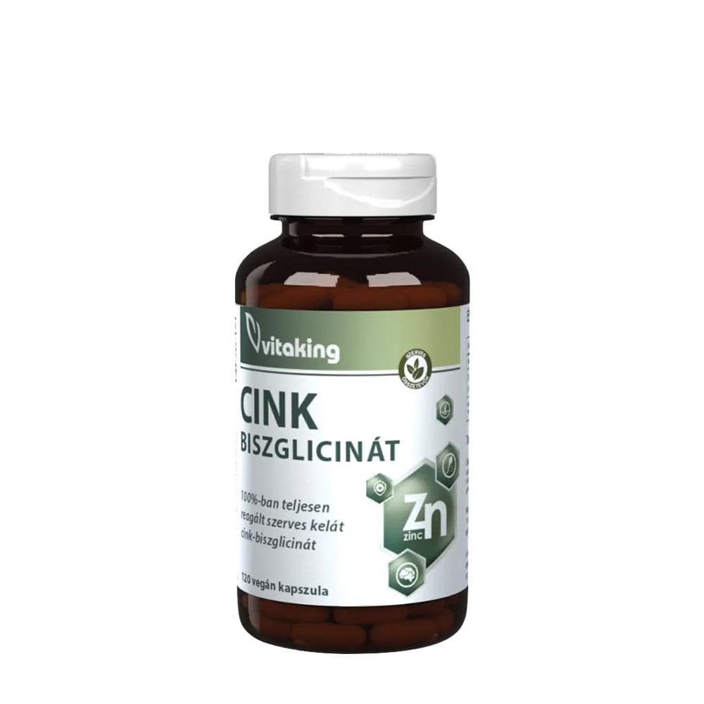 Vitaking Zinc Bisglycinate 25 mg – Vitaking empaque