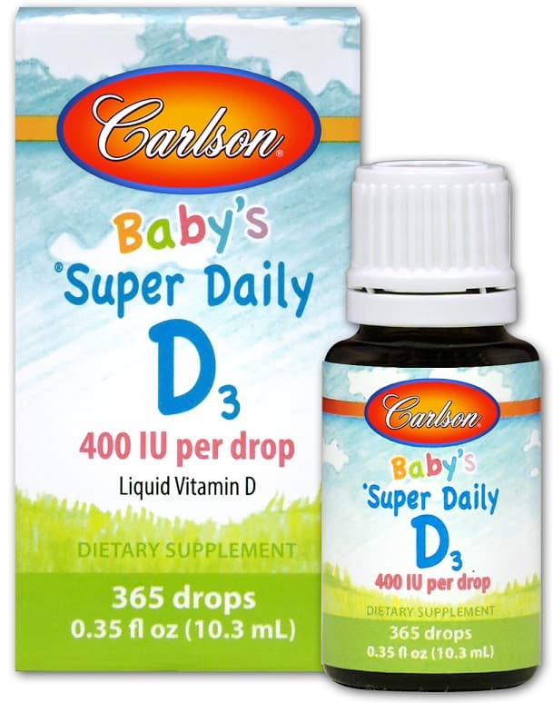 Carlson Labs - Super Daily D3 – Carlson Labs förpackning