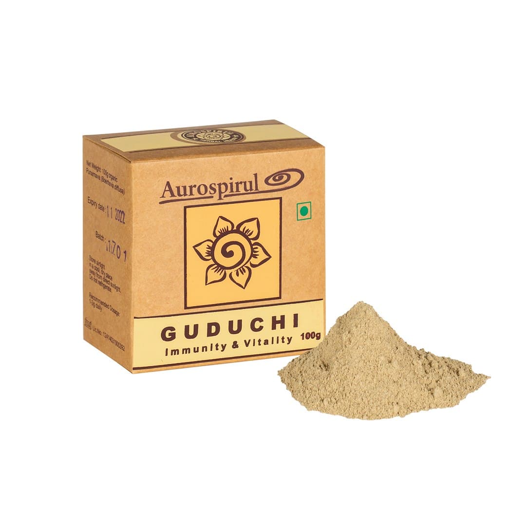 Aurospirul Guduchi - Inmunidad y Vitalidad – Aurospirul empaque