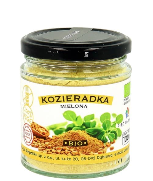 Pięć Przemian - Økologisk malet Bockhornskløver - Glutenfri 100g