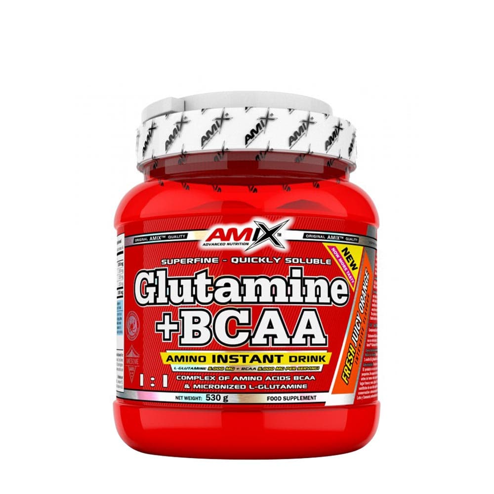 Amix - Glutamine + BCAA – Amix förpackning