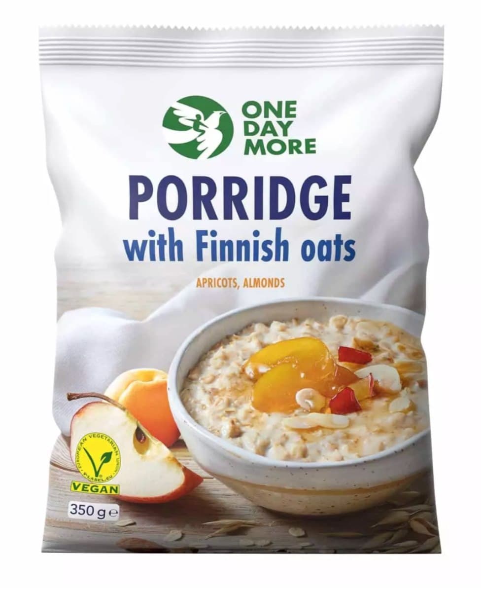 ONE DAY MORE - Avena con avena finlandesa – ONE DAY MORE empaque