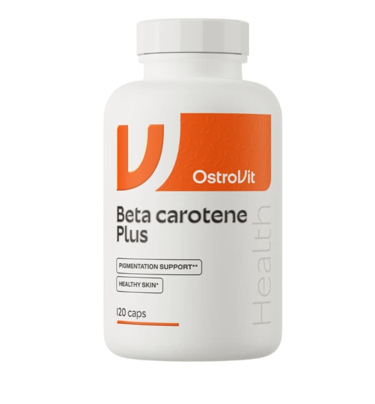 OstroVit - Beta Carotene Plus - 120 caps – OstroVit förpackning
