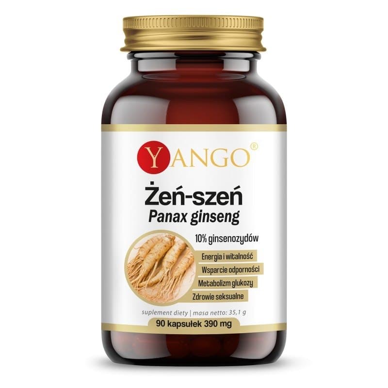 Yango - Chinese Ginseng - 90 capsules – Yango packaging