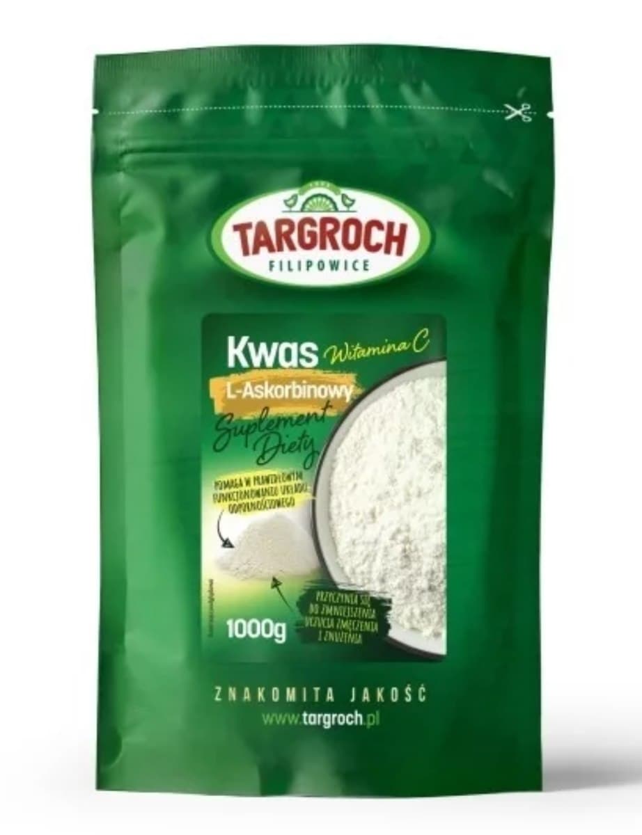 Targroch - Vitamin C (L-Ascorbic Acid) – Targroch förpackning