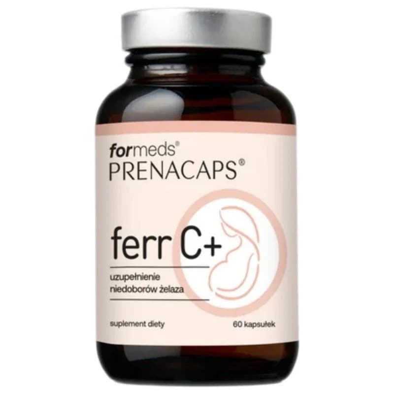 FORMEDS - Prenacaps Ferr C+ - 60 kapsler – emballage