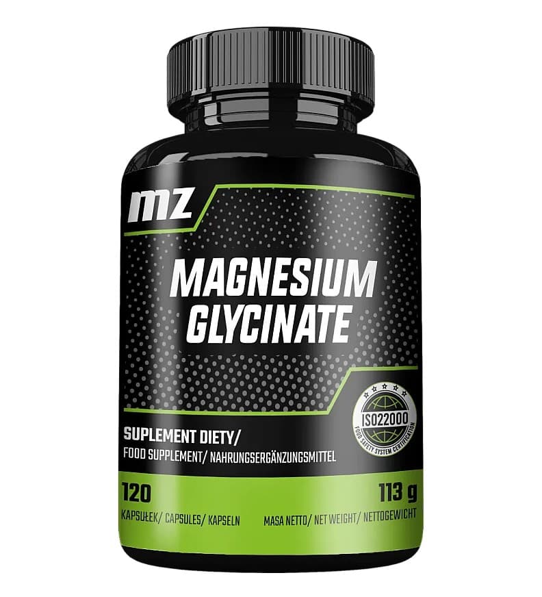 MZ - Magnesiumglycinaat - 120 capsules – verpakking