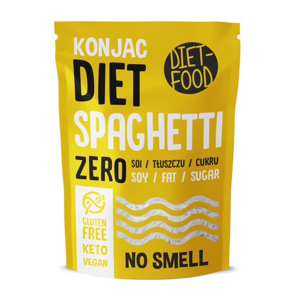 Diet-food - Makaron Shirataki Konjac Spaghetti – Diet-Food förpackning