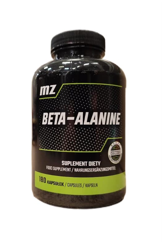 MZ - Bèta-alanine - 180 capsules – verpakking