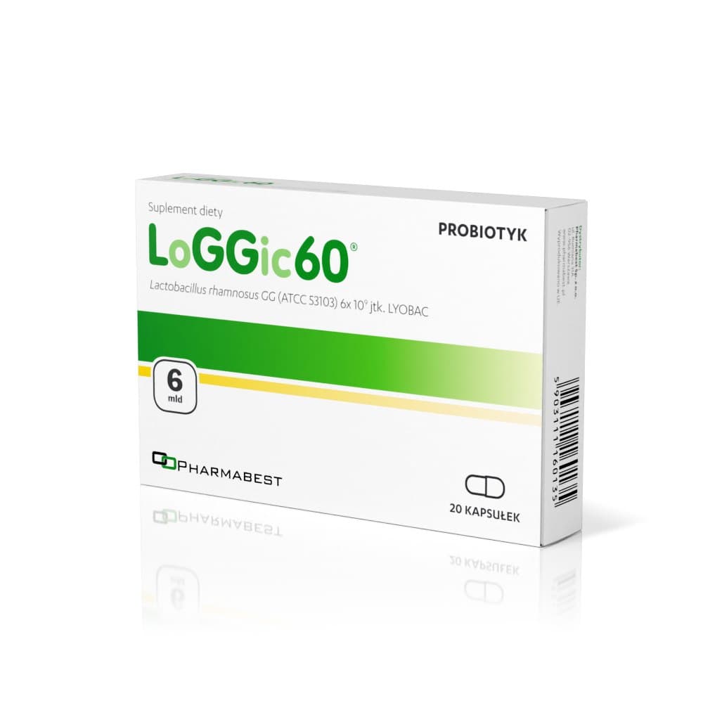 Pharmabest - LoGGic60 - 20 Caps – Pharmabest förpackning