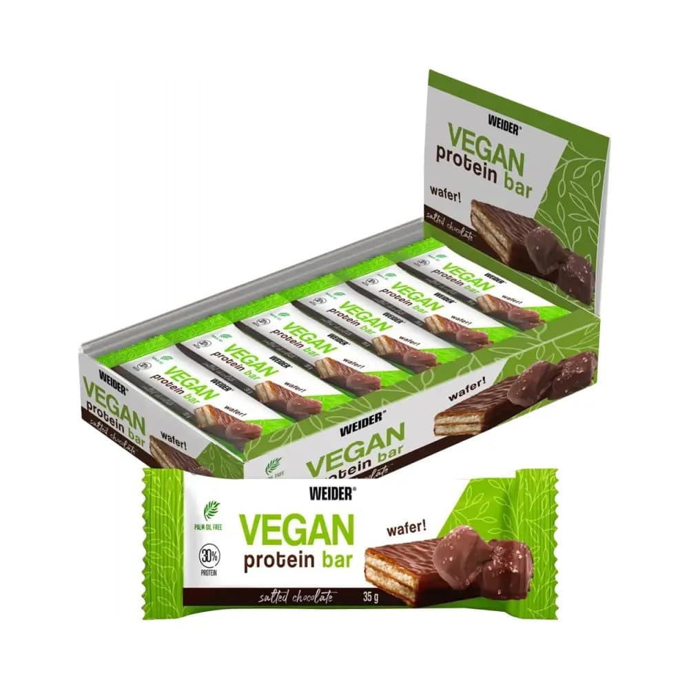 Weider - Veganer Protein-Waffelriegel – Weider Verpackung