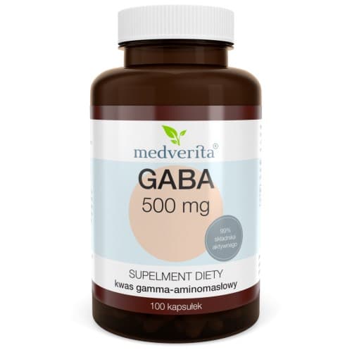 Medverita GABA 500 mg 100 capsule – Medverita confezione