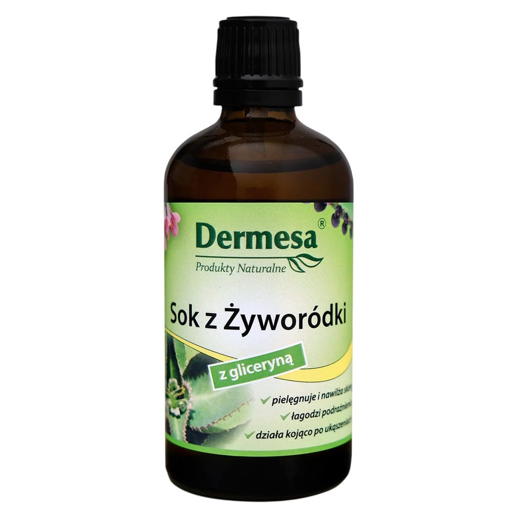 Dermesa - Bryophyllum Juice With Glycerin - 100ml – Dermesa förpackning