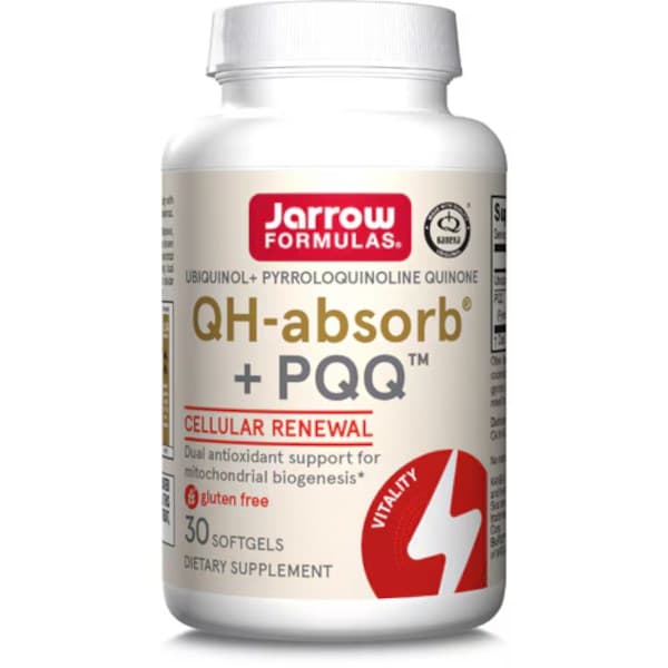 Jarrow Formulas Ubiquinol QH-absorb + PQQ 30 Kapseln – Jarrow Formulas Verpackung
