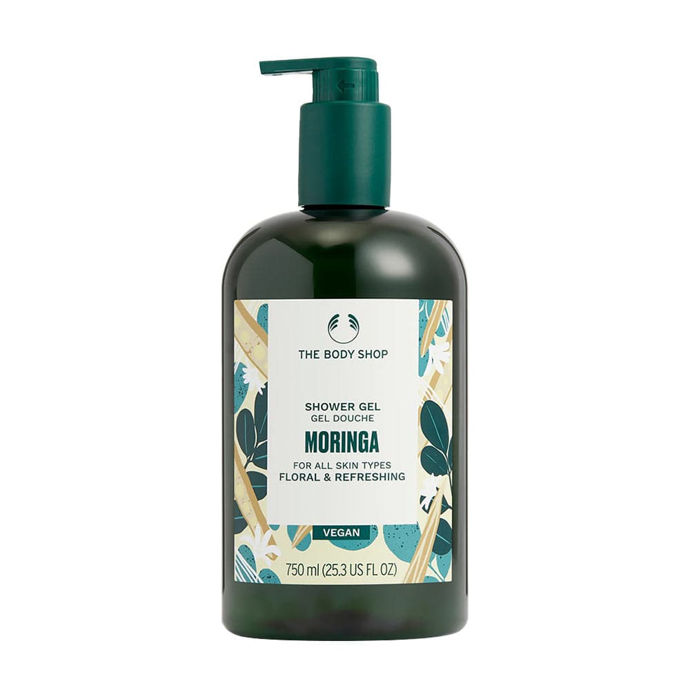 The Body Shop Moringa Shower Gel - 750 ml – The Body Shop opakowanie