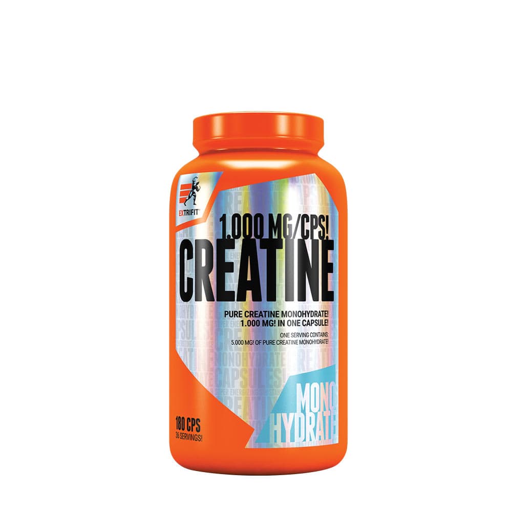 Extrifit Creatine Monohydrate Caps - 180 Capsules – Extrifit förpackning